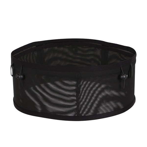 Fanny Pack juoksuhihna vyötärölaukun organizer Monitoiminen urheilu suuri kapasiteetti Black and Red XXL