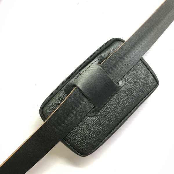 Men women Fanny Pack Waist Bag Waterproof   Construction Site Wear Mobile Phone Belt Pouch Sports Running Coin Purse Brown
