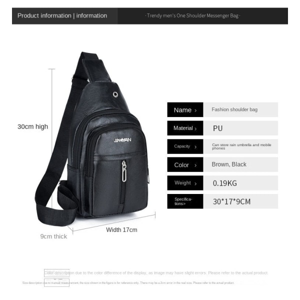 Fanny Pack Löparbälte Midjeväska Organizer Multifunction Mini Black