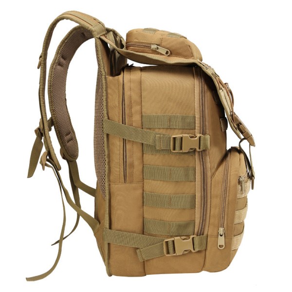 Camouflage Udendørs Bjergbestigning Taktisk Rygsæk Mænd X7 Swordfish Commando Pack Khaki