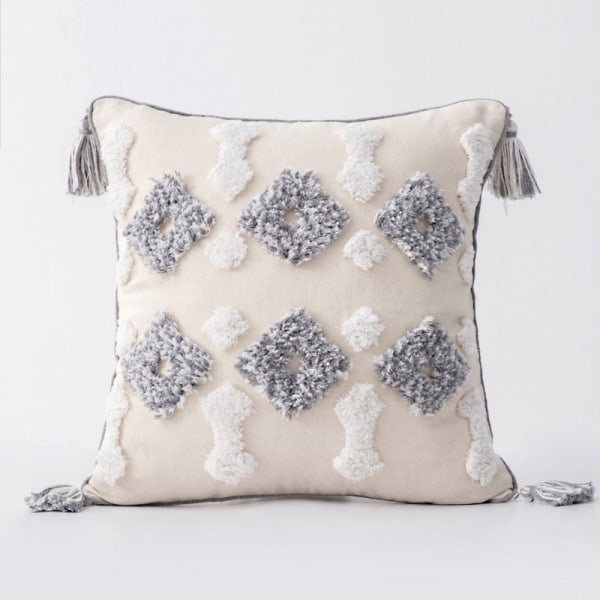 Heminredning 16 stilar Marockansk spets tofs Tufting Indien cover G style 30*50cm