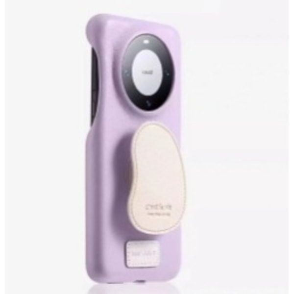 Fodral för iPhone 13promax beige potatisställ taro lila läder jx krämigt gul hög kvalitet P