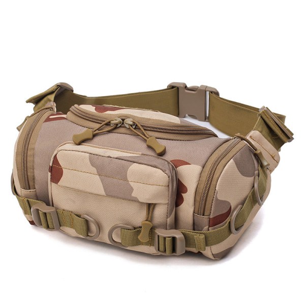 Fanny Pack Løpebelte Midjeveske Organizer Outdoor Sports Multifunksjonell NO.30 Sansha camouflage Average size