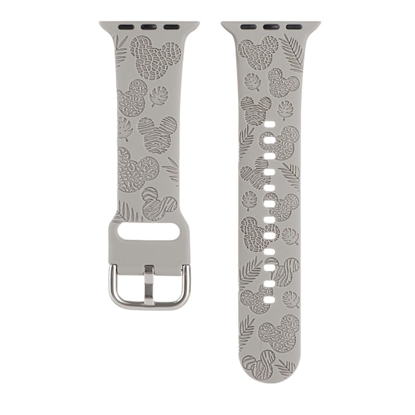 Kellon ranneke Apple Watch iWatch 38/40/41mm Harmaa