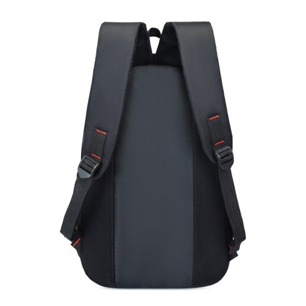 Skol Student Ryggsäck College Bokväska Resväska Utomhus Oxford Tyg Burden Reduction 1502 Black