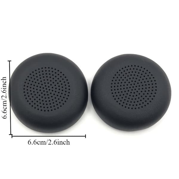 1 par sorte udskiftningsørepuder til Skullcandy Uproar Wireless