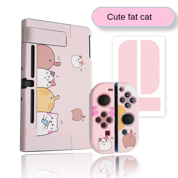Nintendo Switch case Mainframe Shell Handle Sleeve Hard Case NS Split Fuel Injection Cute fat cat