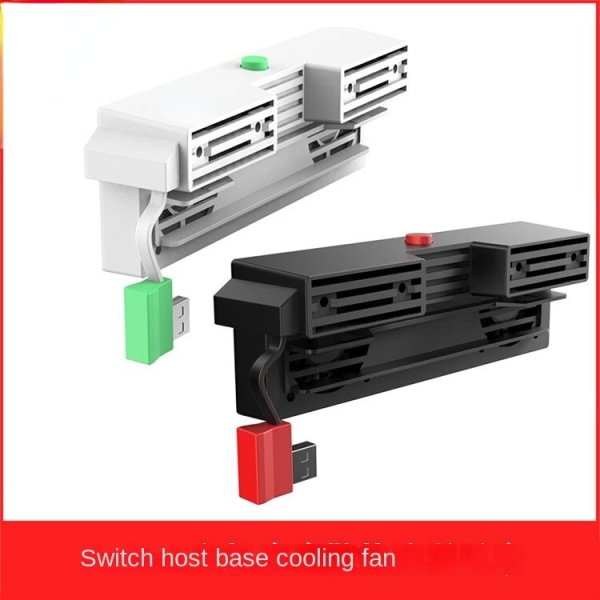 För Switch Host Base Kylfläkt NS Twin Fan Dual-Mode med dammsäkert cover