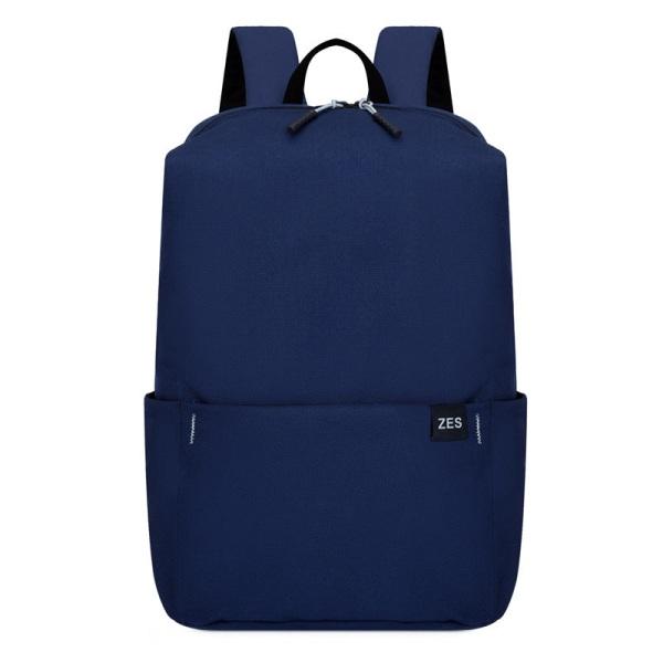 Kouluopiskelijareppu College Bookbag -matkalaukku 20 litraa kevyt kampuksen kulumista kestävä Dark Blue