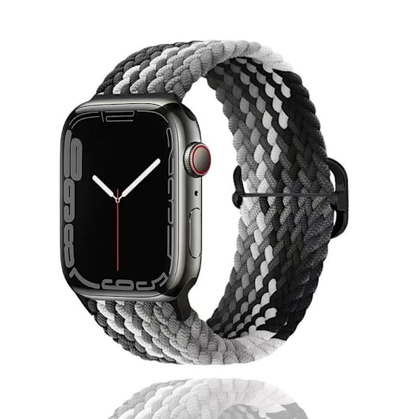 Urrem til Apple Watch iWatch 42/44/45/49MM glidespænde sort