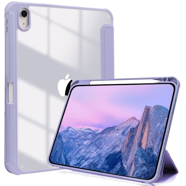Fodral för iPad mini6 8.3\" 2021 Lavendel 30 30 Hög Translucent Läder