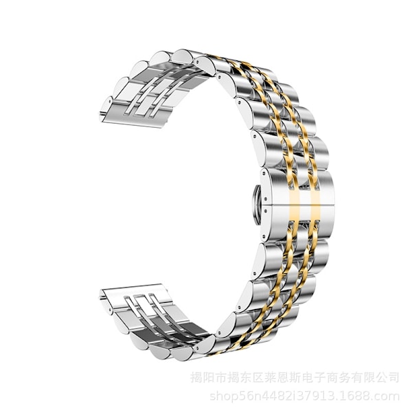 Urrem til Apple Watch iWatch Anvendelig interface 38-40-41mm HW-Sølv Guld Smart Syv Perler