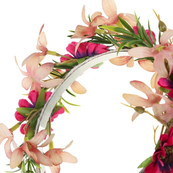 Naisten muoti Flower Bridal Head Rem Wedding Festival Kukkaseppeleen hiuspanta Like the picture 1#