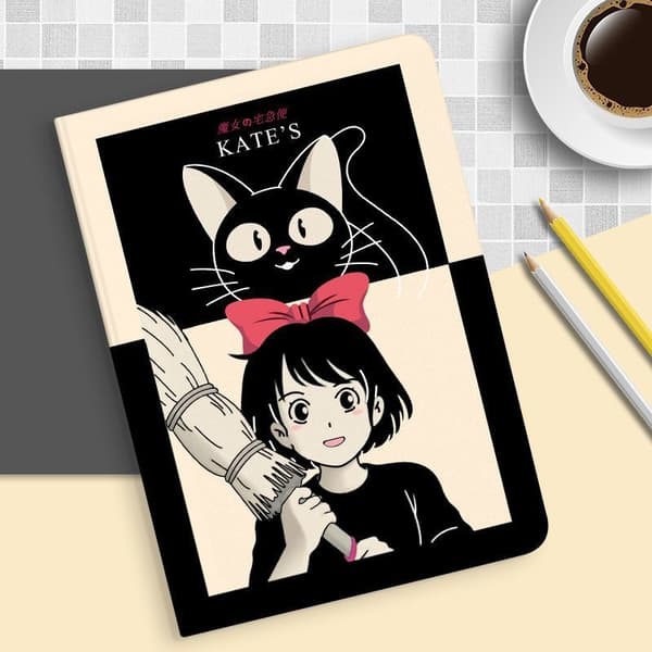 Stilfuldt etui til iPad 10 Book Witch