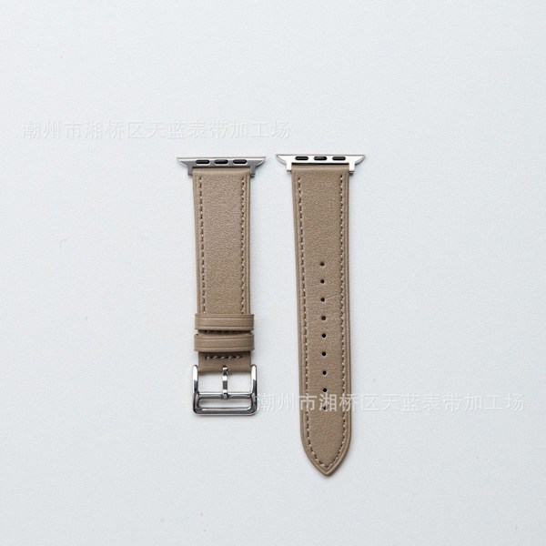 Klokkereim for Apple Watch iWatch 38/40/41mm urskive grå hamp