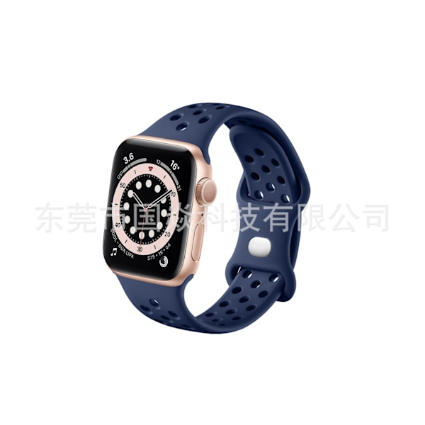 Klockarmband för Apple Watch iWatch 38/40S/M Mörkblå