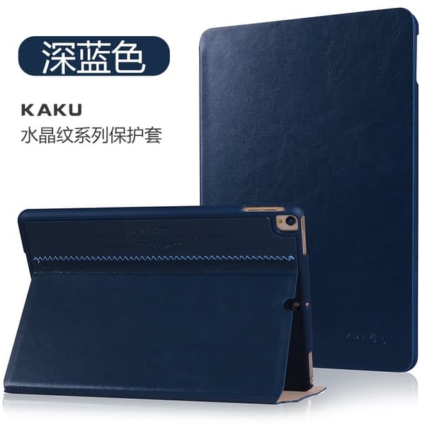 Stilig etui for iPad mini 6/mini7 mørkeblått lær