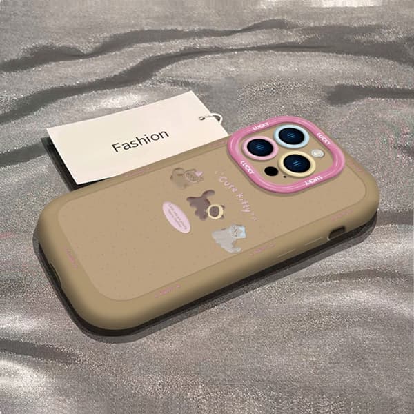 Etui til iPhone 17promax Kaffe Killing Grå Kaffe Killing Simpel Lanyard