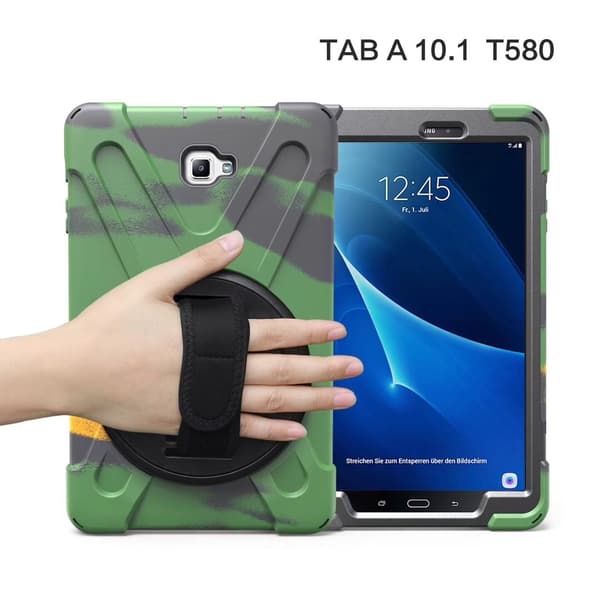 Stilig etui for iPad 2019 mini 4/5 kamuflasje håndleddsstropp