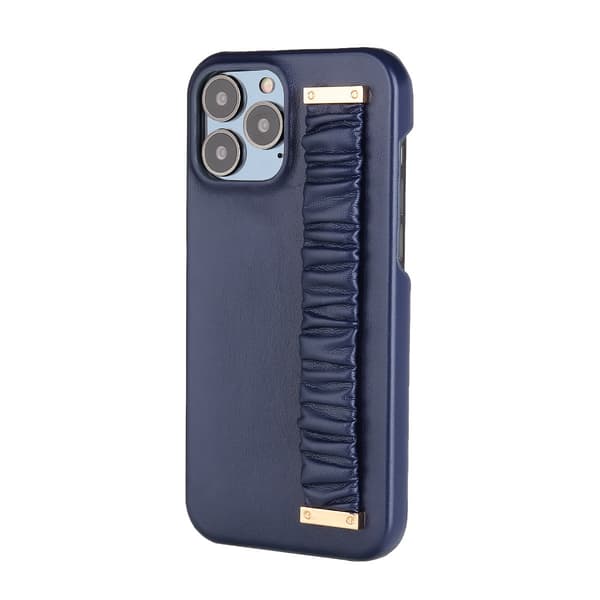 Etui til iPhone 13PRO blått lærarmbånd