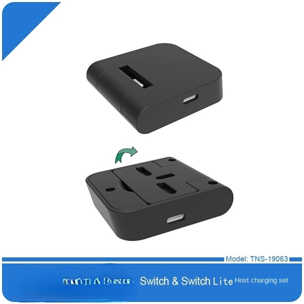 Switchlite Host Charging Base Switch -pelikonsoliin Universal taittuva latausteline set