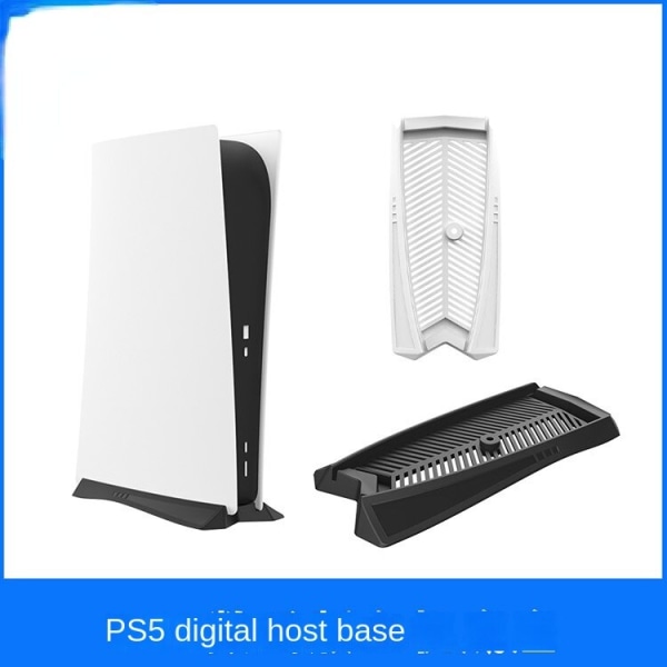 Ps5 Host Upright Base Ps5 Digital Version Simple Bracket Ps5 Game Machine pystykannatin Black