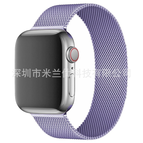 Klockarmband för Apple Watch iWatch 38/40/41/42mm-S10 5 English Lavender