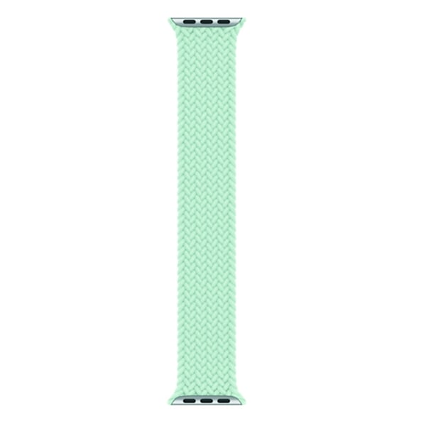 Klockarmband för Apple Watch iWatch 38/40/41/42mm-S10 M storlek handledsomkrets 165-180mm 13 pistagegrön