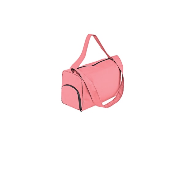 Fritidsrejsetaske med stor kapacitet Bærbar Crossbody-bagagetaske Sportsgymnastiktaske pink 40*23*24cm
