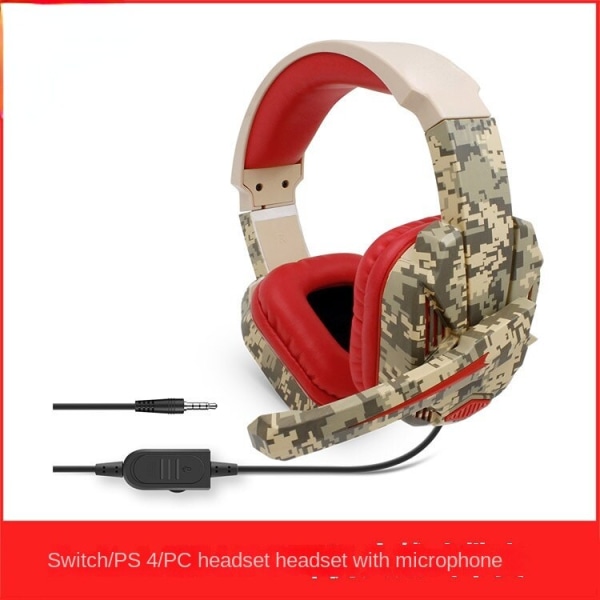 For Switchps4pc Mobiltelefon Headset Mikrofon Gaming Headset Profesjonell støyreduksjon