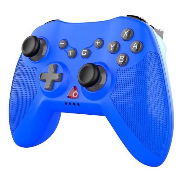 Triangle Man for Switch Bluetooth trådløst spilhåndtag seksakset dobbeltmotorvibration Blue