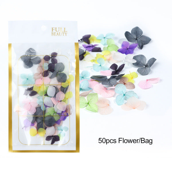 Kynsikoristeet nail art varten Japanissa suositut ikuiset kuivatut kukat -50 flowers/bag (3.5g)
