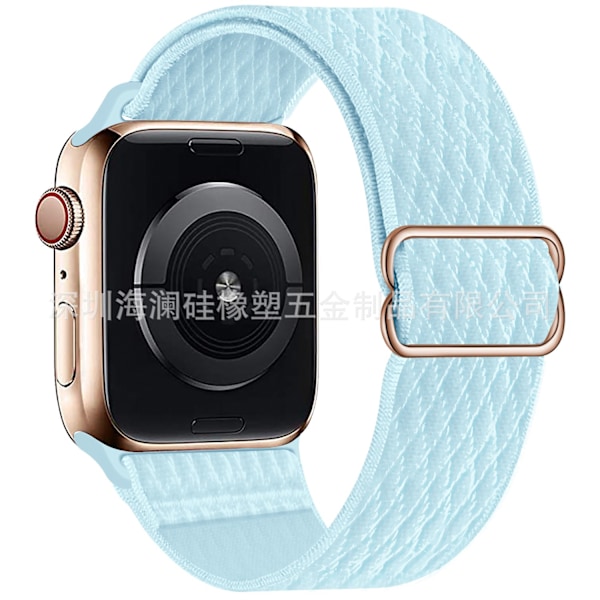 Klockarmband för Apple Watch iWatch 38/40/41/series10-42 Himmelsblå