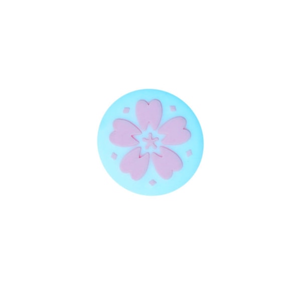 For Nintendo Switch Joystick Cap Handle Silica Gel Cap OLED Lite Universal Button Protective Cover blue