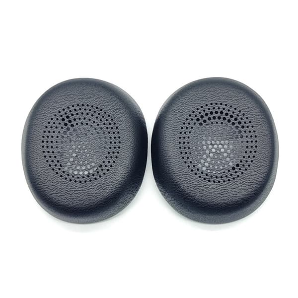1 par svarte erstatningsøreputer for Jabra Evolve2 30 SE MS UC-telefon
