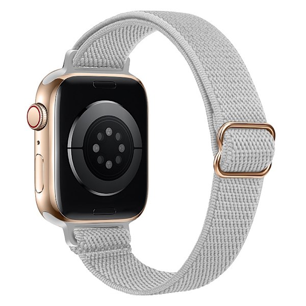 Klockarmband för Apple Watch iWatch 38/40/41/42mm Ljusgrå