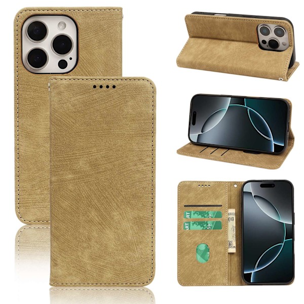 Etui til iPhone 13 Yellow Storm Reappears Magnetisk Skin
