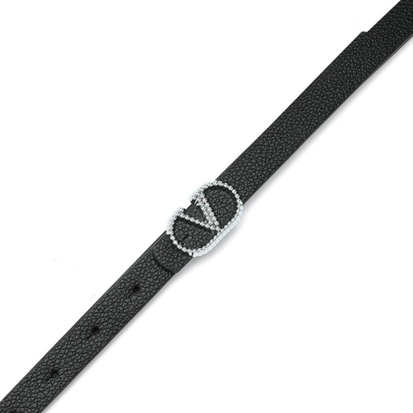 Dambälten 2022 V-spänne Mode Enkel dekoration Kostym Jeans Tunt bälte Enfärgat litet bälte Camel 103x1.5cm