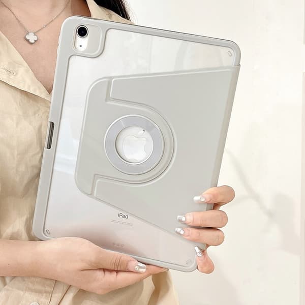 Stilfuldt etui til iPad Air3 10.5\" Grå Magnetisk Split