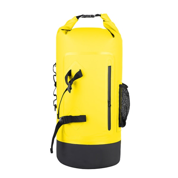 Ryggsekk 35L Oppbevaring Vanntett Drifting Supplies Camping Tørr Våt Separasjon Utendørs Vanntett ryggsekk Fruit Green 35L