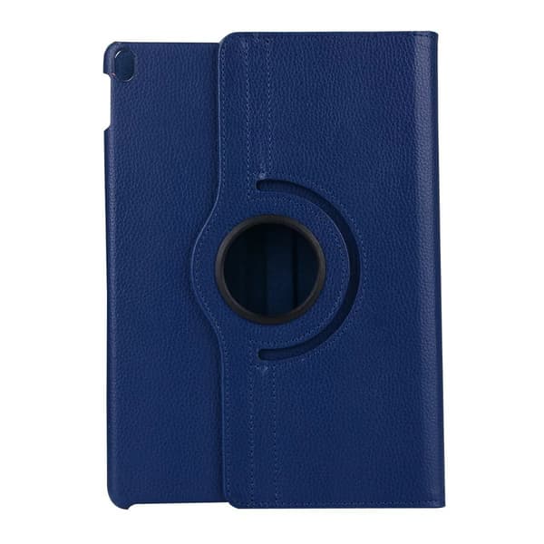 Stilfuldt etui til iPad mini4/5 mørkeblå roterende læderstativ Dark Blue
