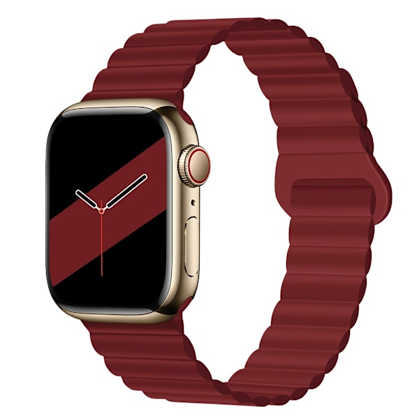 Klockarmband för Apple Watch iWatch 38/40/41MM Universal Burgundy