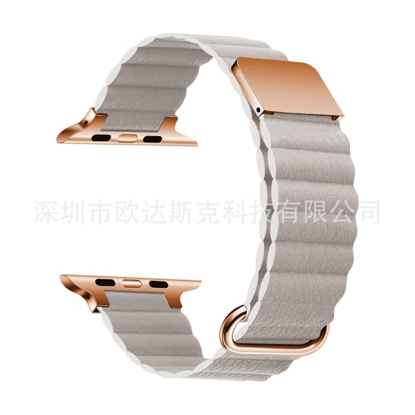 Kellon ranneke Apple Watch iWatch 38/40/41/ 10. sukupolvi 42mm tähtivalo väri