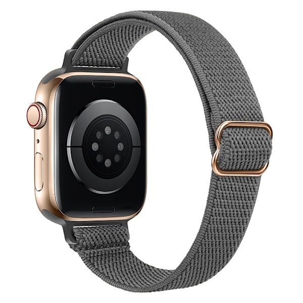 Klockarmband för Apple Watch iWatch 38/40/41/42mm Mörkgrå