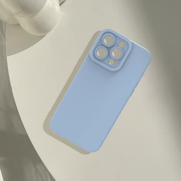 2 stk. Etui til iPhone 17 Peak Blue Eye Mat