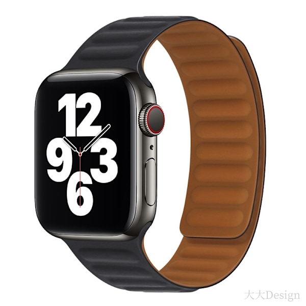 Urrem til Apple Watch iWatch 38/40/41mm Sort