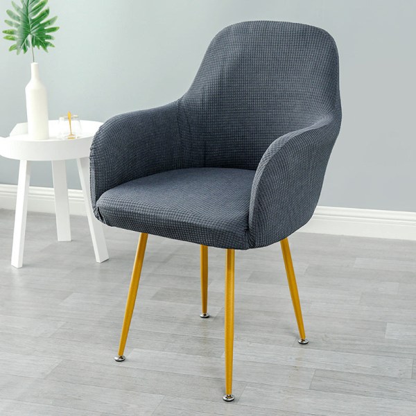 Sohvan tuolin cover korkea käsinoja Erikoismuotoinen cover Elastinen vedenpitävä cover Dark gray chair cover