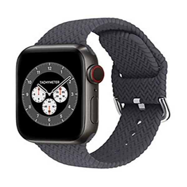 Klockarmband för Apple Watch iWatch Kolgrå 38/40mm