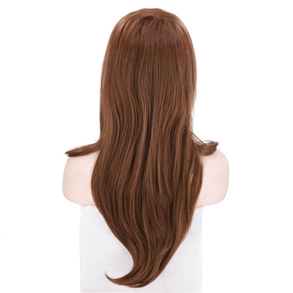 Kvinder paryk Langt krøllet hår Big Wave Medium Micro Volume W174 light brown