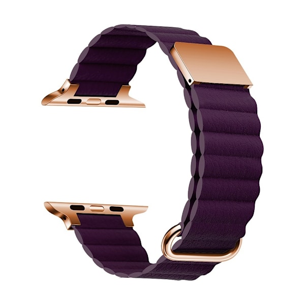 Urrem til Apple Watch iWatch 38/40/41mm karmosinrød kirsebær